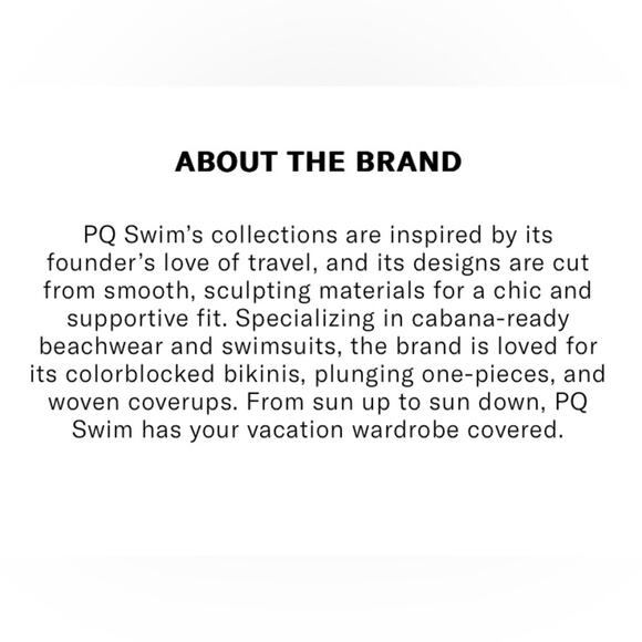 Pilyq PQ Swim Drew Knot Bikini Top Swimwear Size Large NEW Retail $80 TOP ONLY - Picture 16 of 16